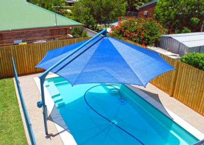 Blue Pool Umbrella