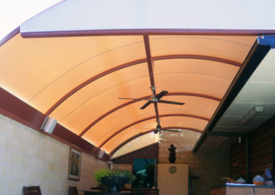 Barrel Vault Structure with PVC cover