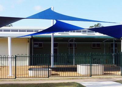 Bundaberg Special School - E32 Navy & Royal Blue with White